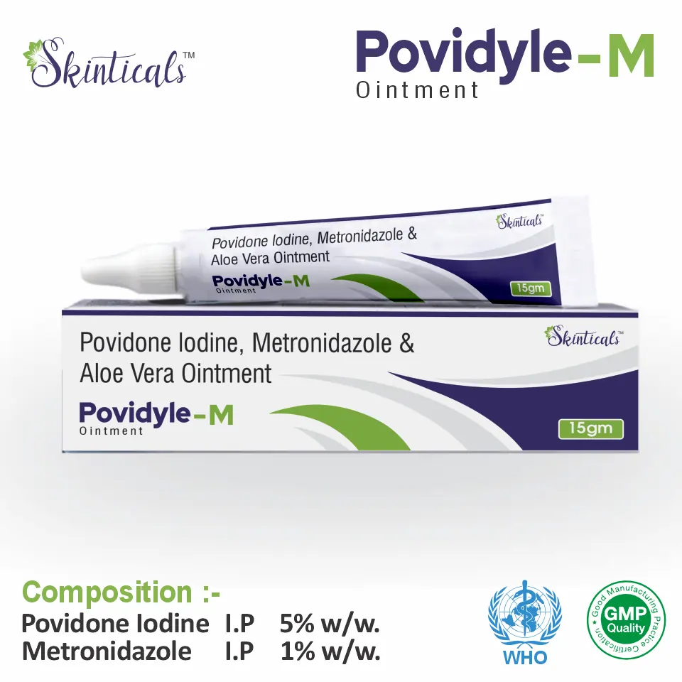 Metronidazole 1% + Povidone Iodine 5% Cream PCD Pharma